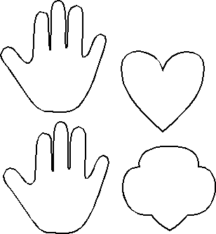 Girl Scout Hand Patterns