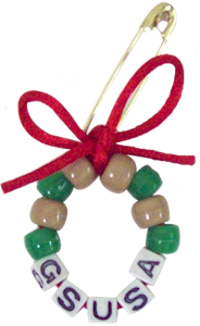 GSUSA Wreath Pins for Swapping
