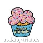 Girl Scout Happy Birthday Fun Patch