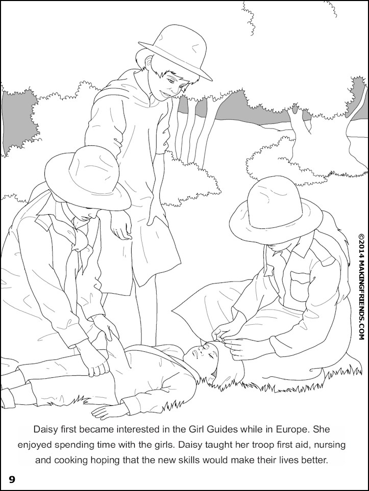 Juliette Low Taught First Aid