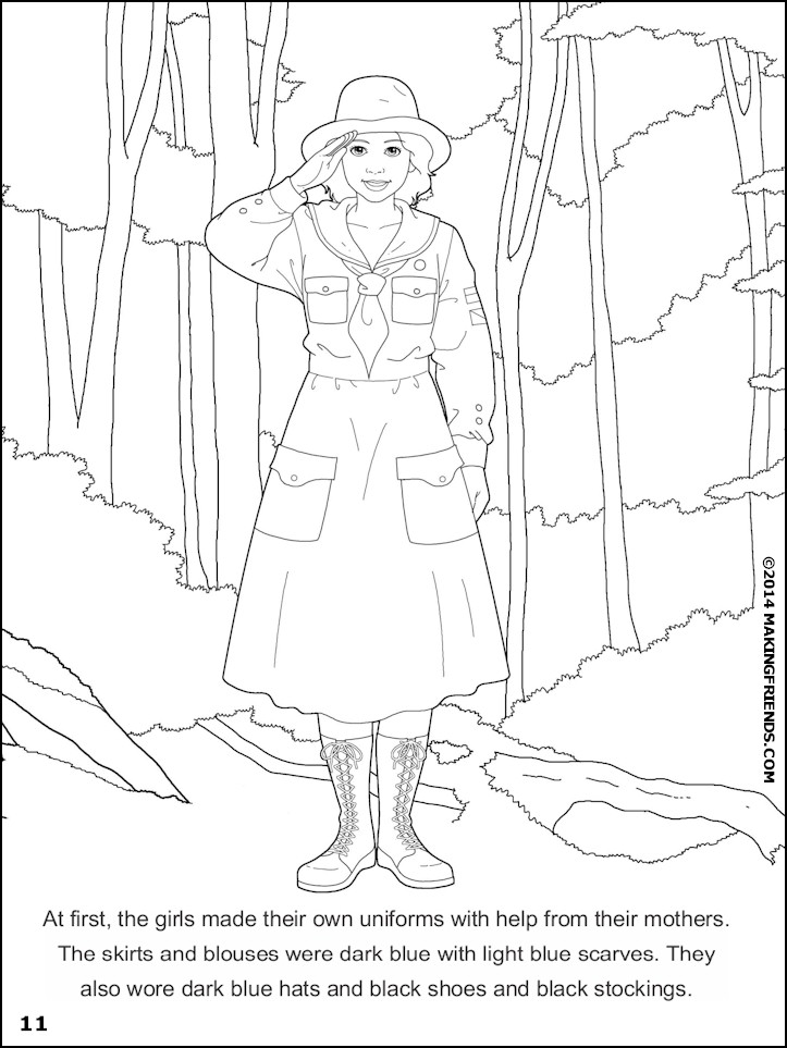 The First Girl Scout Uniform