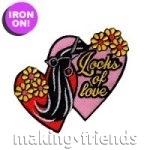 Girl Scouts Locks of Love Fun Patch