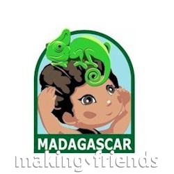 Madagascar Fun Patch for Girl Scout World Thinking Day