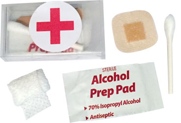 Mini First Aid Pins for Swapping