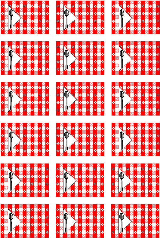 Ideas for Swapping — Tablecloth Pattern