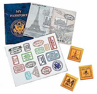 Passport Sticker Book