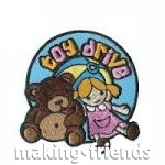 Girl Scout Toy Drive Patch