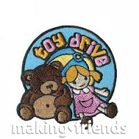 Girl Scout Toy Drive Patch