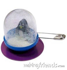 Penguin Snow Globe Friendship Swap Kit Too Cute! Just give it a little shake and make it snow. You'll need a hot glue gun. Everything else is included. Fun for winter, aquarium trips and international events. Penguins are found in the following WAGGGS countries: Argentina, Australia, Brazil, Chile, Ecuador. Namibia, New Zealand, Peru and South Africa Kit makes 30 and is available at MakingFriends®.com. via @gsleader411