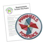 Girl Scout Pinwheels for Peace Patch Program