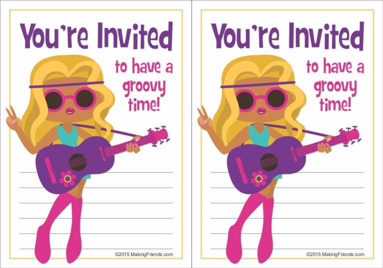 Groovy Invitations