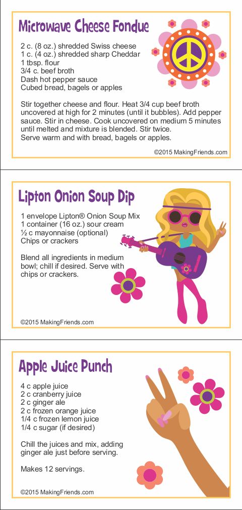 1960s Recipe Cards