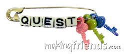 Key Quest Girl Scout Friendship SWAP Kit via @gsleader411