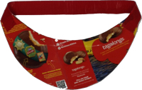 Recycled Cookie Box Visor