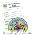 Girl Scout Rededication Patch