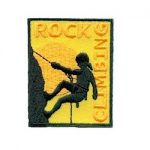 Girl Scout Rock Climbing Fun Patch
