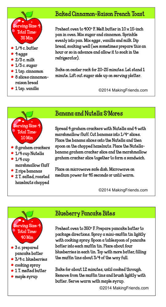 Simple Meals Breakfast Recipes