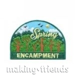 Girl Scout Spring Encampment Patch