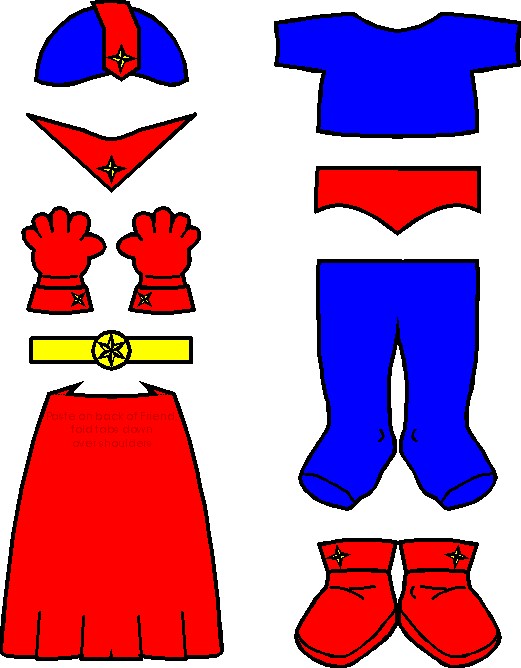 Super Hero Friends color