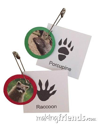 Animal Tracks Girl Scout Friendship SWAP Kit via @gsleader411