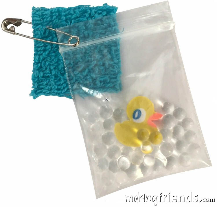 Bubble Bath Girl Scout Friendship SWAP Kit via @gsleader411