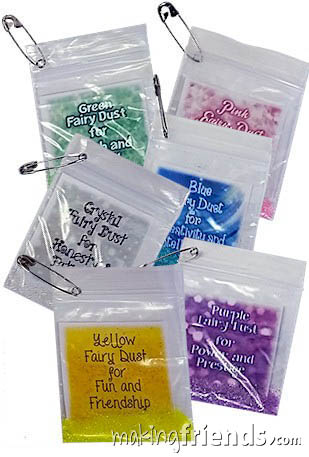 Fairy Dust Girl Scout Friendship SWAP Kit via @gsleader411