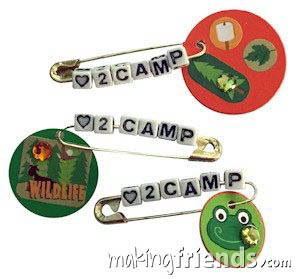Love to Camp Girl Scout Friendship SWAP Kit via @gsleader411
