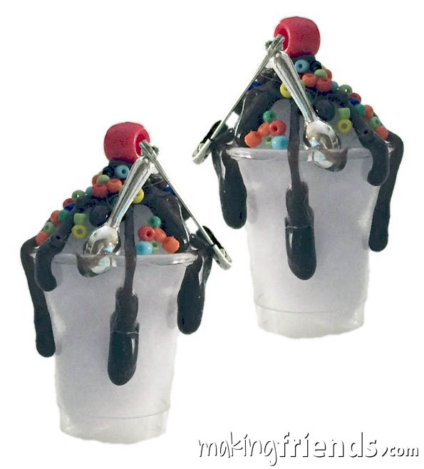 Mini Ice Cream Sundae Girl Scout Friendship SWAP Kit via @gsleader411