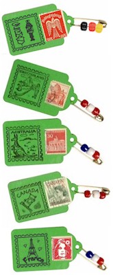 International Rubber Stamp Friendship Swap Kit