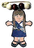 Mini Scout Pins for Swapping