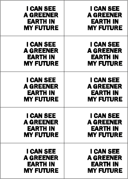 Greener Earth Tag for Swapping