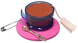 Mini Tea Pins for Swapping