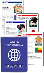 Girl Scout Thinking Day Passport