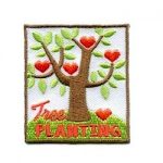 Girl Scout Tree Planting Fun Patch