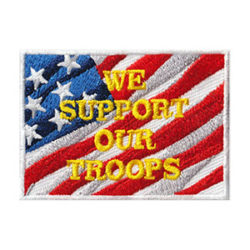 We Support Our Troops Patch - MakingFriends