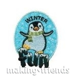 Girl Scout Winter Fun Patch
