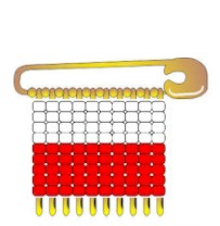 Poland Girl Scout Flag Pin