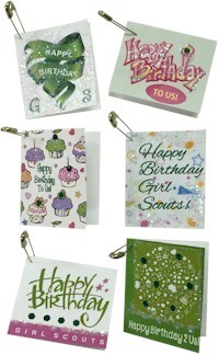 Girl Scout Birthday SWAPs