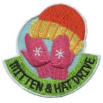 Mitten & Hat Drive Girl Scout Patch