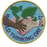 World Thinking Day 2017 Girl Scout Patch