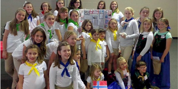 Girl Scout Thinking Day Country Norway