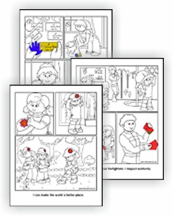 Girl Scout Daisy Petal Coloring Pages