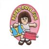 Paper Doll Girl Scout Patch