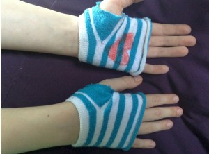 Recycled Sock Gloves