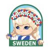 Girl Scout Sweden Fun Patch