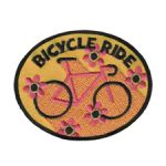 Girl Scout Bicycle Ride Fun Patch