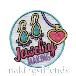 Girl Scout Jewelry Making Fun Patch