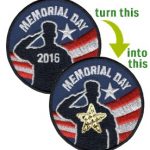 Girl Scout Memorial Day Patch