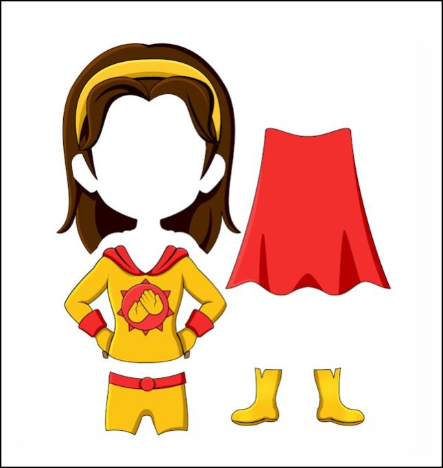 Superhero Paper Dolls Makingfriends 