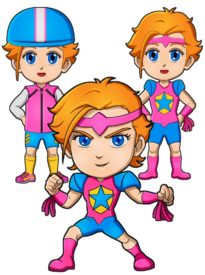 Girl Scout Superhero